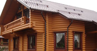 Строительство дома из оцилиндрованного бревна в Озерске - от 135850 рублей
