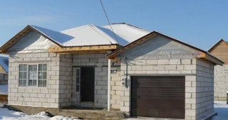 Одноэтажные дома из пеноблоков под ключ в Озерске - от 135850 рублей